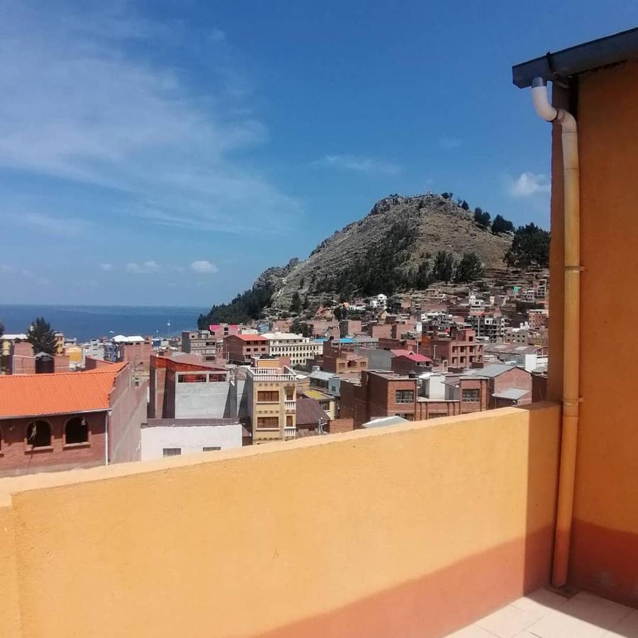 Hostal Puerto Alegre Copacabana Kültér fotó