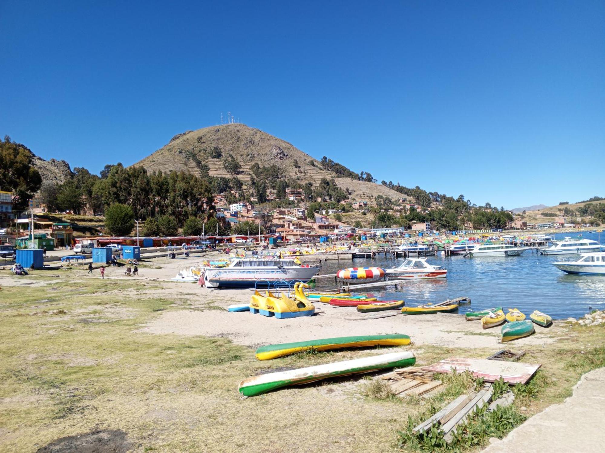 Hostal Puerto Alegre Copacabana Kültér fotó
