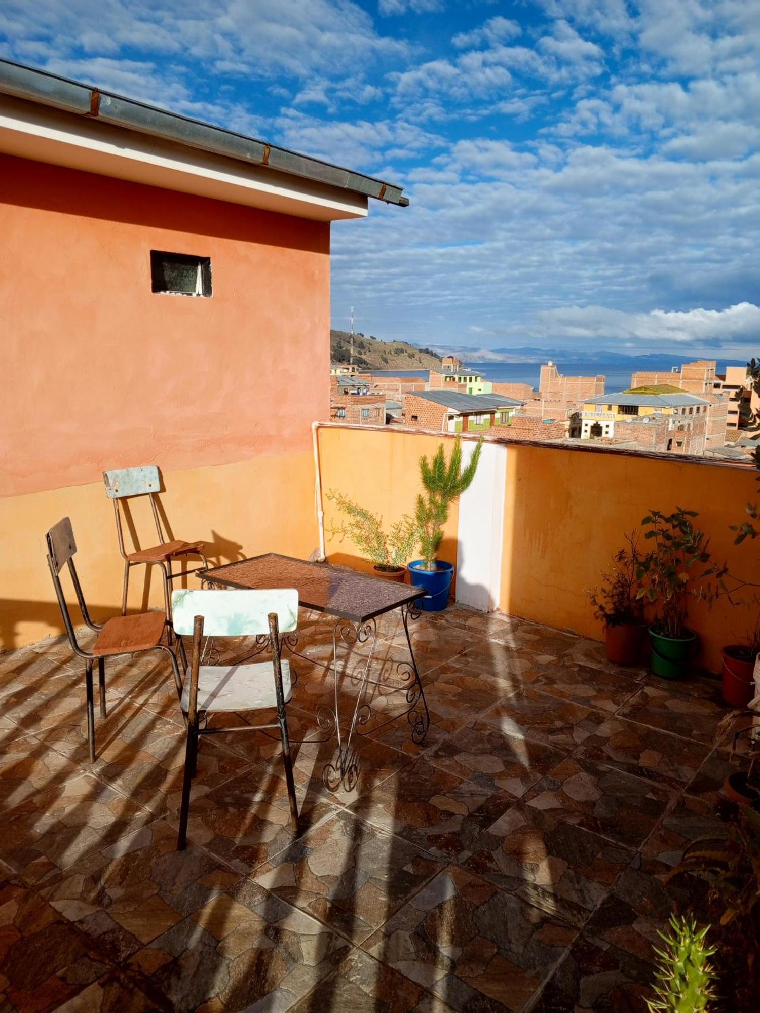 Hostal Puerto Alegre Copacabana Kültér fotó