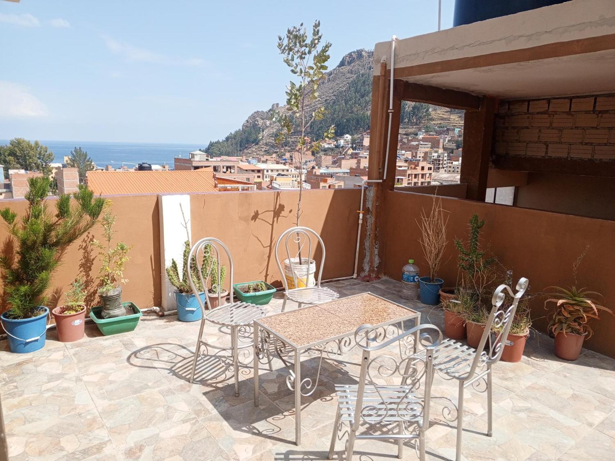 Hostal Puerto Alegre Copacabana Kültér fotó