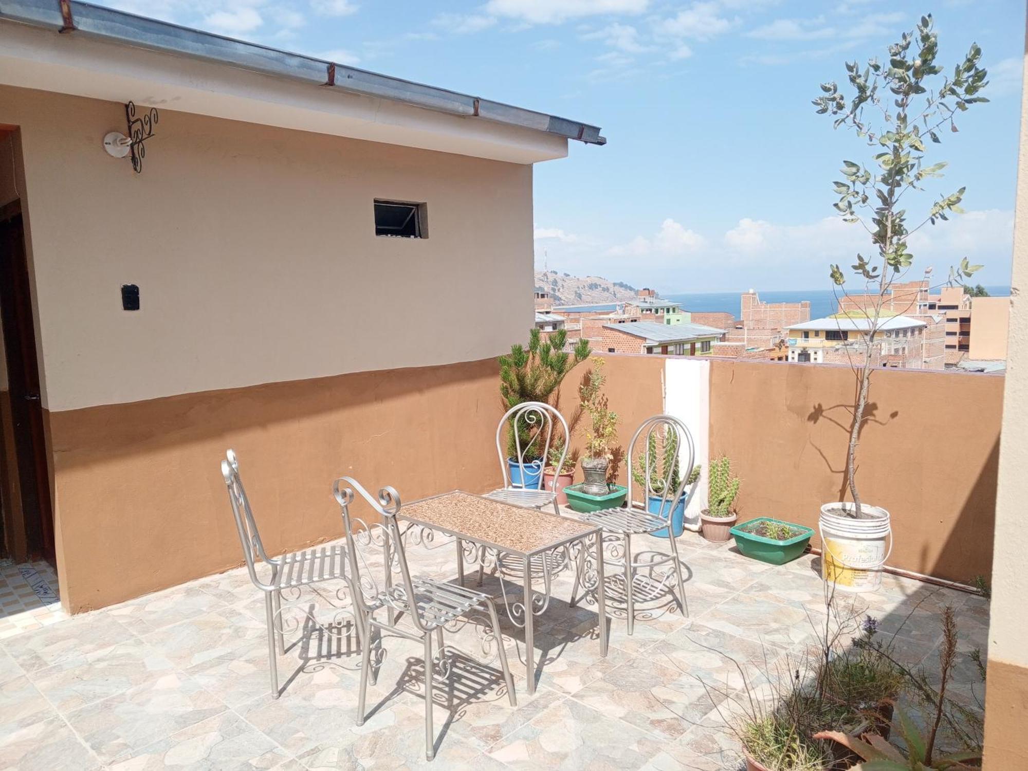 Hostal Puerto Alegre Copacabana Kültér fotó
