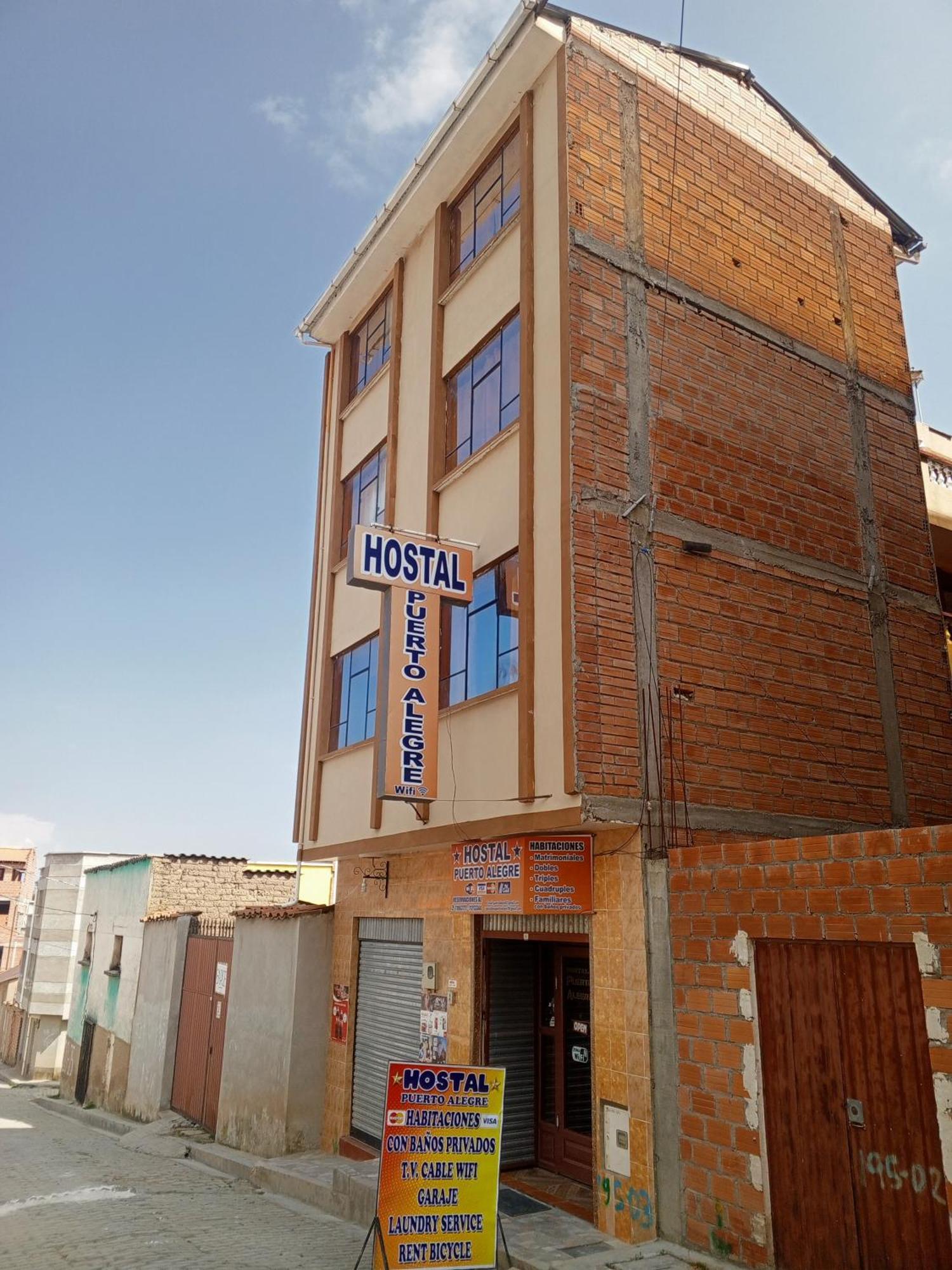 Hostal Puerto Alegre Copacabana Kültér fotó