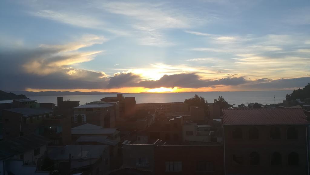 Hostal Puerto Alegre Copacabana Kültér fotó